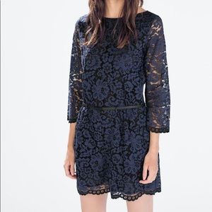 XS Lace Zara Romper With Belt and Pockets